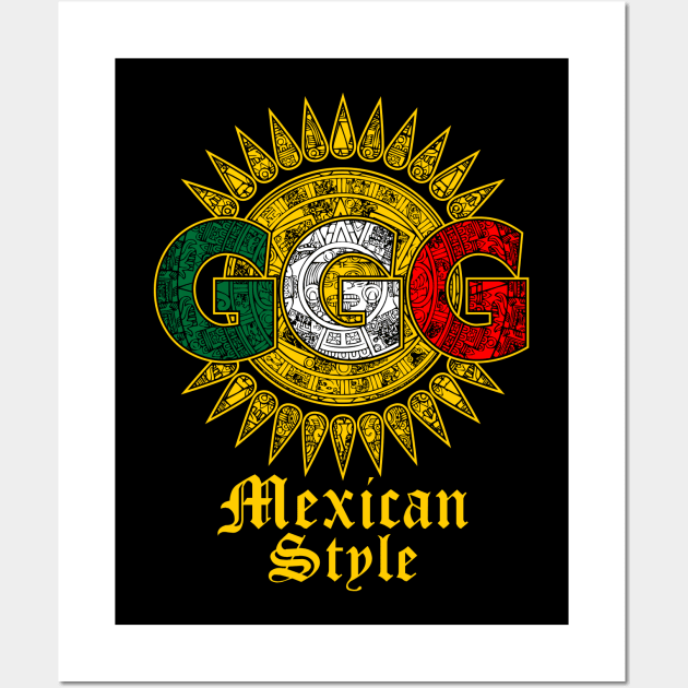 GGG kazakhstan Mexican Style Wall Art by lisanna